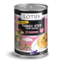 Lotus Dog Grain-Free Wholesome Turkey Stew