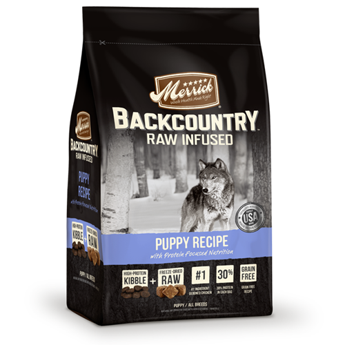 Merrick Grain Free Backcountry Puppy Recipe Dog Food PetFoodStation