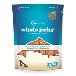 Fruitables Whole Jerky Grilled Salmon Strips Dog Treats