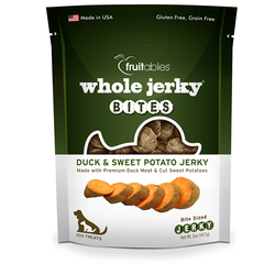 Fruitables Whole Jerky Duck and Sweet Potato Bites Dog Treats
