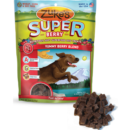 Zukes Superfood Yummy Berry Dog Treats