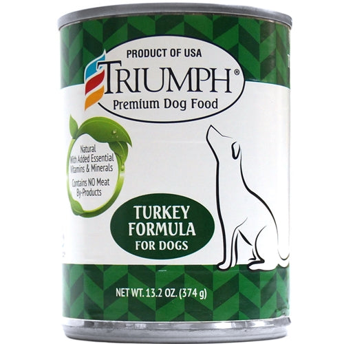 Triumph Turkey Flavor Canned Dog Food
