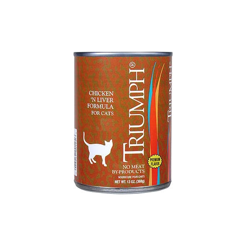 Triumph Chicken 'N Liver Canned Cat Food