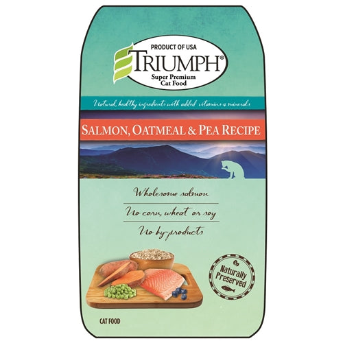 Triumph Salmon, Oatmeal and Pea Dry Cat Food