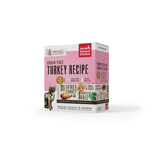 The Honest Kitchen Dehydrated Grain Free Turkey for Cats