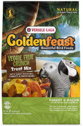 Goldenfeast Veggie Fruit Crunch Treat Mix for Parrots, Macaws & Large Birds