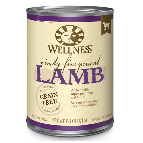 Wellness 95% Lamb Canned Dog Food
