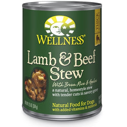 Wellness Lamb and Beef Stew Canned Dog Food