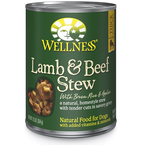 Wellness Lamb and Beef Stew Canned Dog Food