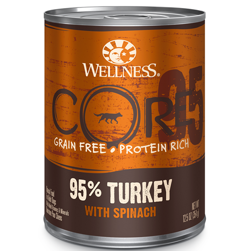 Wellness CORE Canned 95 Turkey with Spinach Formula