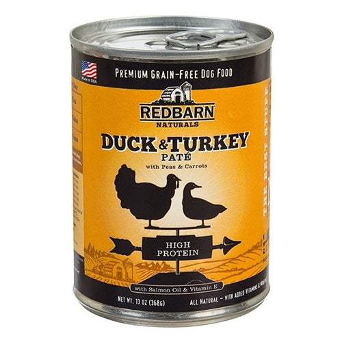 Redbarn Naturals Duck and Turkey Pate Canned Dog Food
