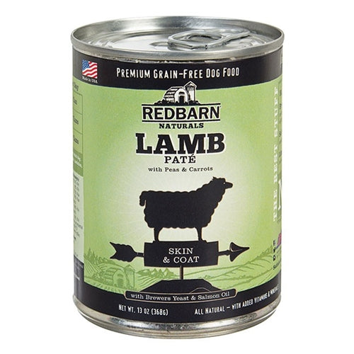 Redbarn Naturals Lamb Pate Skin and Coat Formula