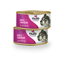 Nulo FreeStyle Grain Free Beef and Lamb Canned Cat Food
