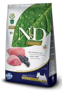 Farmina Natural & Delicious Prime Lamb & Blueberry Adult Mini Dog Food