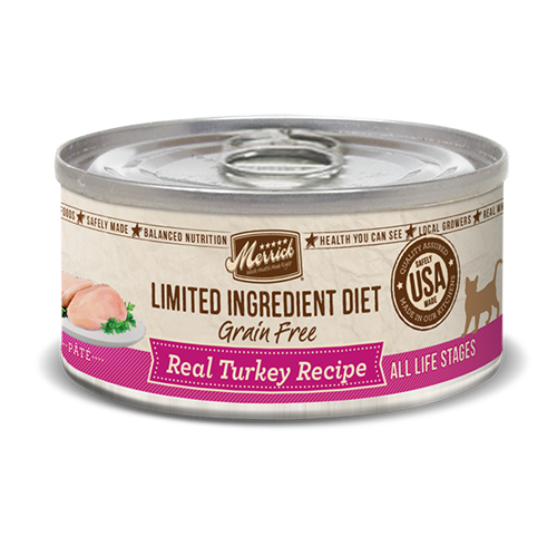 Merrick Limited Ingredient Diet - Real Turkey Recipe Canned Cat Food