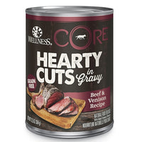 Wellness CORE Canned Hearty Cuts in Gravy Beef & Venison
