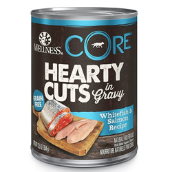 Wellness CORE Canned Hearty Cuts in Gravy Whitefish & Salmon