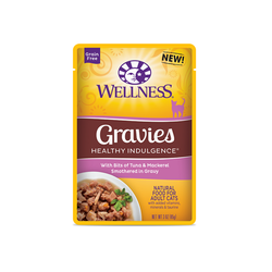 Wellness Healthy Indulgence Gravies with Bits of Tuna & Mackerel Smothered in Gravy