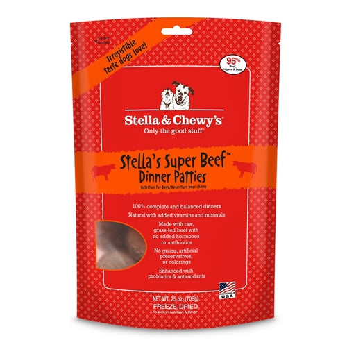 Stella & Chewy's Freeze-Dried Stella's Super Beef Dinner for Dogs