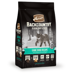 Merrick Grain Free Backcountry Game Bird Recipe Cat Food