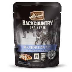 Merrick Backcountry Real Chicken Recipe Cuts Wet Cat Food