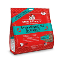 Stella & Chewy's Freeze-Dried Savory Salmon & Cod Meal Mixer for Dogs