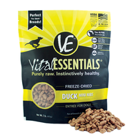 Vital Essentials Freeze-Dried Mini Duck Niblets for Dogs