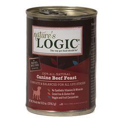 Nature's Logic Canine Beef Feast Canned Food