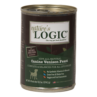 Nature's Logic Canine Venison Feast Canned Food
