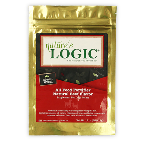 Nature's Logic Canine and Feline Beef All Food Fortifier Supplement