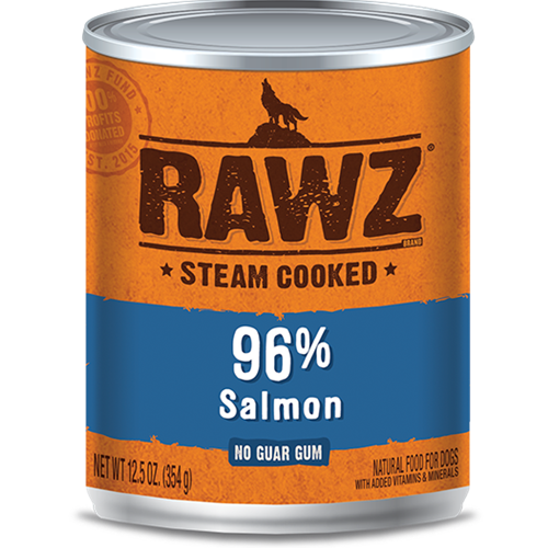 RAWZ 96% Salmon Canned Food for Dogs