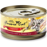 Fussie Cat Gold Super Premium Chicken & Beef Canned Cat Food