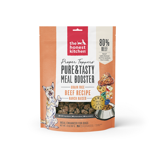 The Honest Kitchen Proper Toppers Grain Free Beef for Dogs