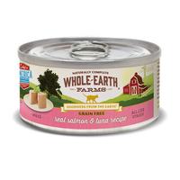 Whole Earth Farms Grain Free Salmon & Tuna Recipe (Pate) Canned Cat Food