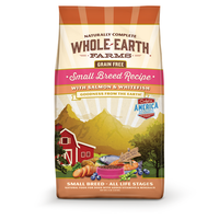 Whole Earth Farms Grain Free Small Breed Salmon and Whitefish Dry Dog Food