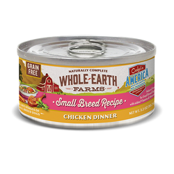 Whole Earth Farms Grain Free Small Breed Chicken Canned Dog Food