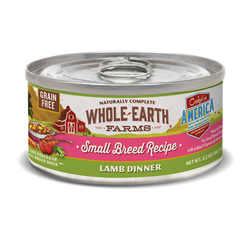 Whole Earth Farms Grain Free Small Breed Lamb Canned Dog Food