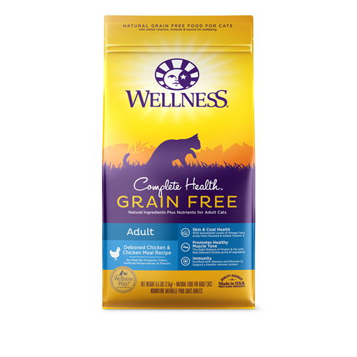 Wellness Complete Health Grain Free Deboned Chicken & Chicken Meal Cat Food
