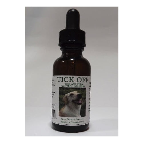 TICK OFF Natural Flea & Tick Control for Dogs