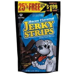 PRO PAC® Bacon Flavored Jerky Strips