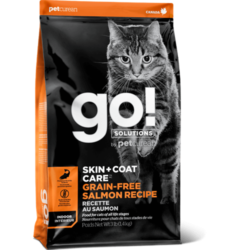 Go! Solutions Skin + Coat Care Grain Free Salmon Recipe for Cats