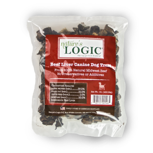 Nature's Logic Beef Liver Canine Treat