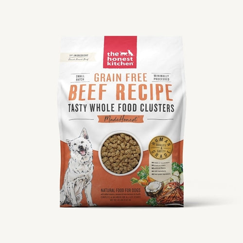 The Honest Kitchen Grain Free Beef Whole Food Clusters for Dogs