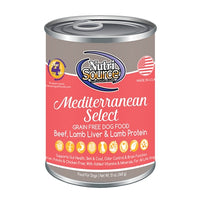 Nutrisource Grain Free Mediterranean Select Canned Dog Food