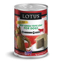 Lotus Dog Grain-Free Beef Green Tripe Loaf for Dogs
