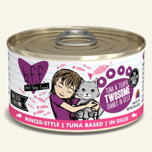 Best Feline Friend Tuna & Tilapia TWOSOME Canned Cat Food