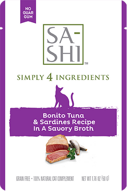 SA-SHI Bonito Tuna & Sardines In A Savory Broth