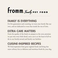 Fromm Beef Sausage Gumbo Wet Dog Food