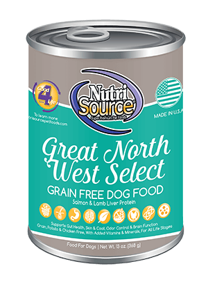 Nutrisource Grain Free Great Northwest Select Canned Dog Food