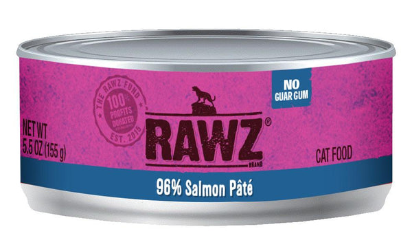 RAWZ 96% Salmon Pate Cat Food